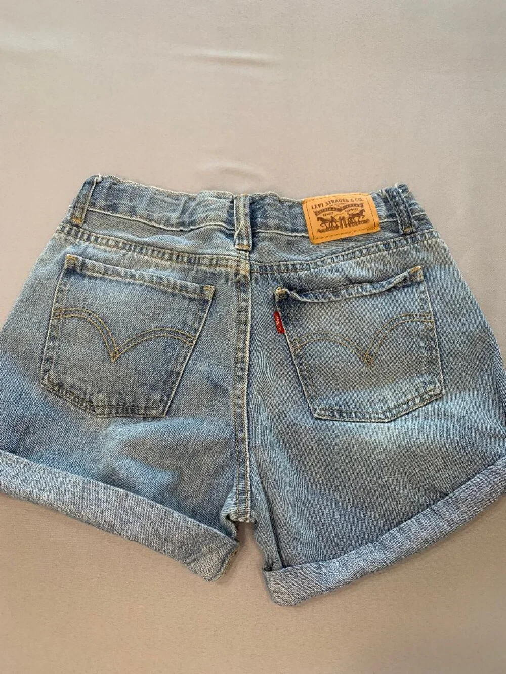 Brand New Dickies Girls Top Size S and Pre-Loved Girls Levi's Jean Shorts Sz 14